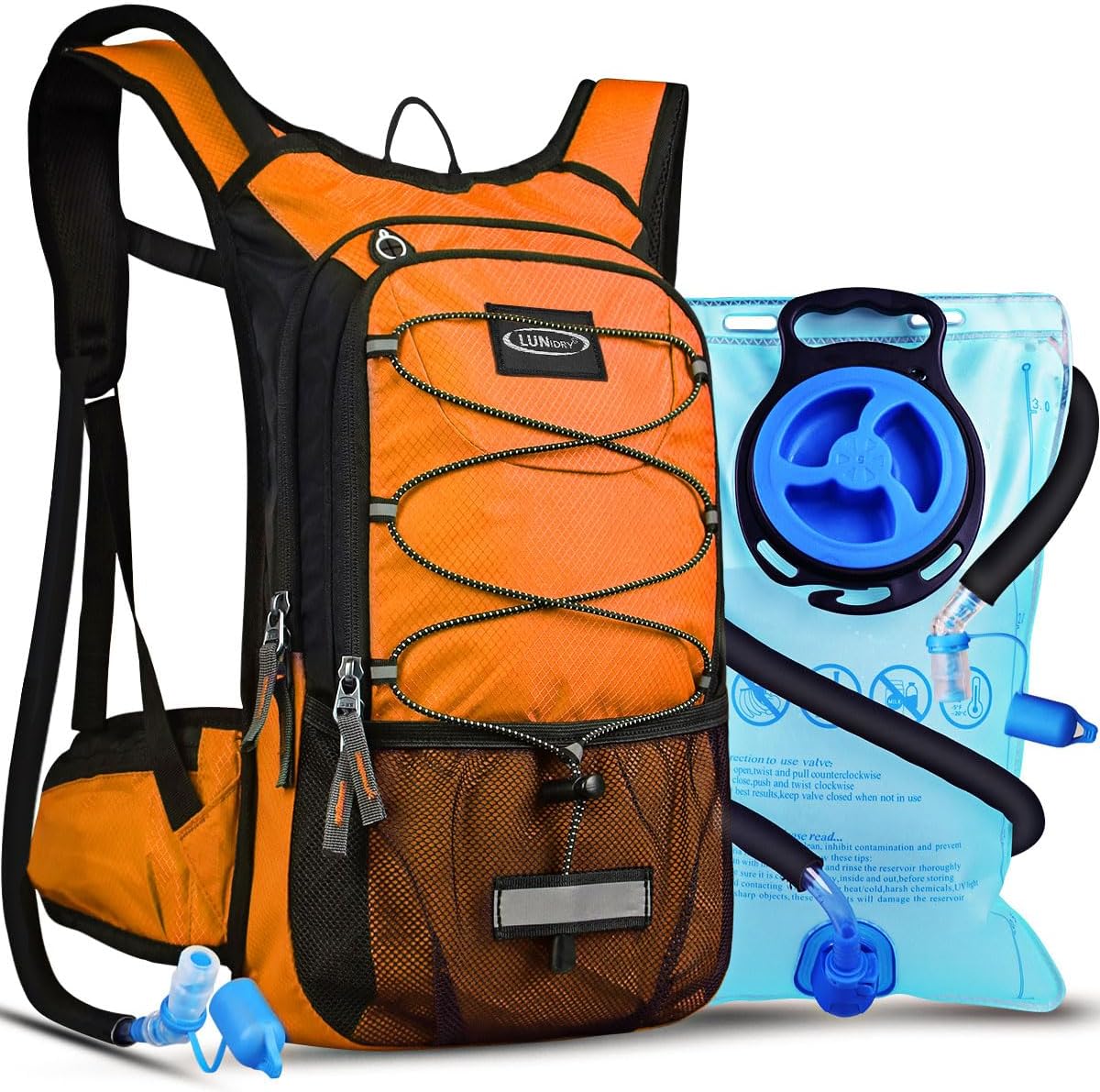 Lunidry Insulated Hydration Pack Backpack for Outdoor Adventures