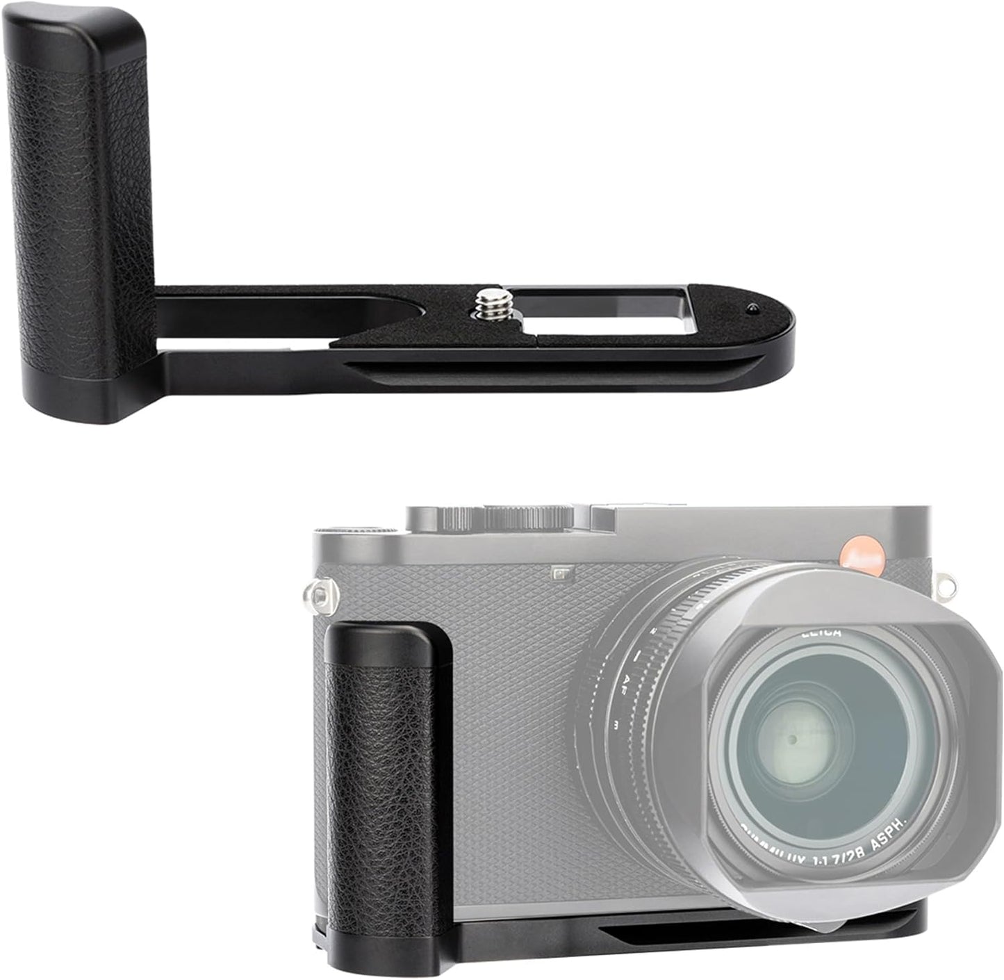 JJC Metal Hand Grip for Leica Q3/Q3 43 Cameras - Secure Handle