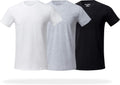 Slim Fit Crew Neck T-Shirts for Men 3-Pack - Super Soft Tagless