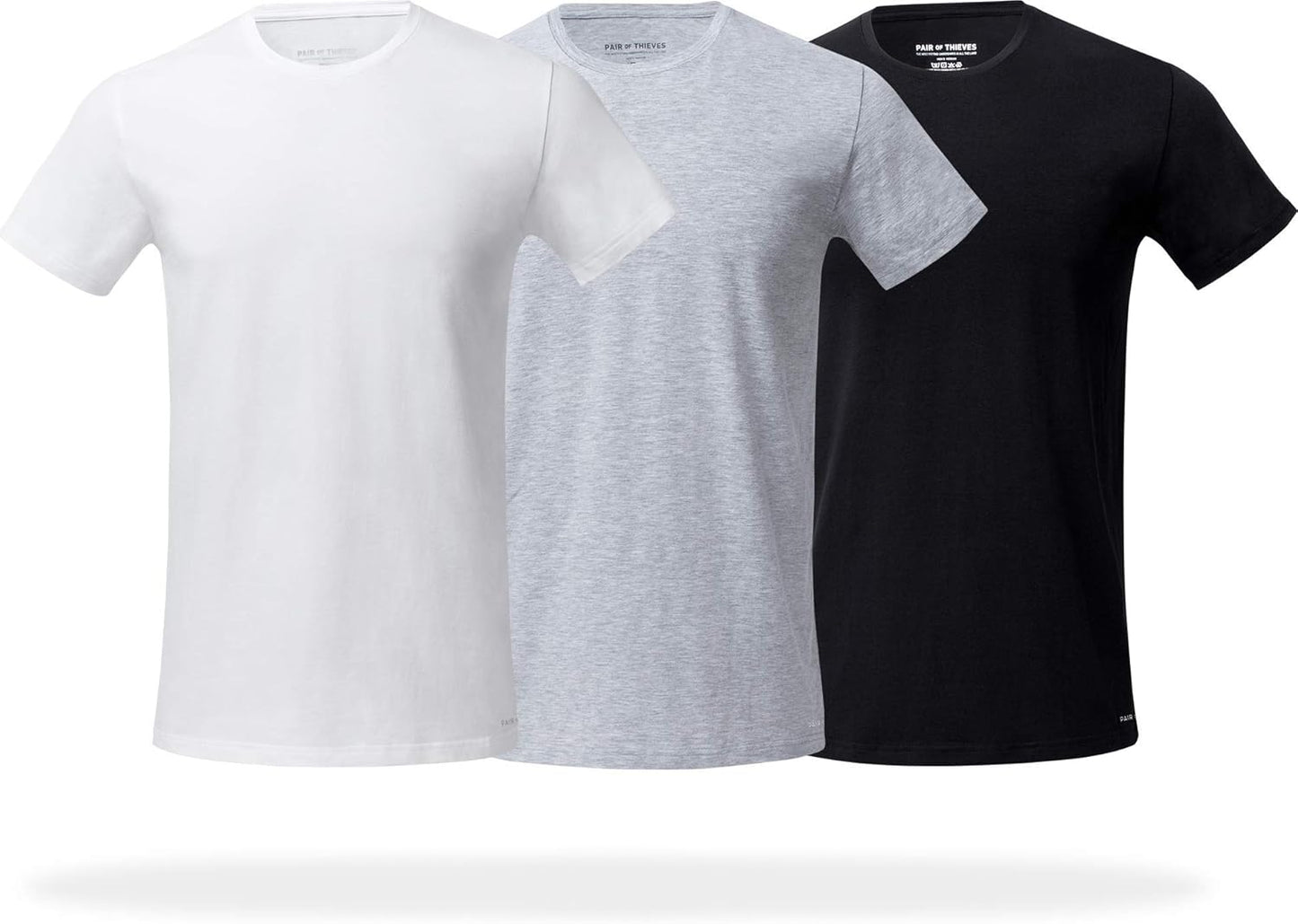 Pair of Thieves Slim Fit Crew Neck T-Shirts for Men - 3-Pack