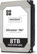 Hitachi 8TB HDD 7200 RPM 6Gb/s SATA - Renewed