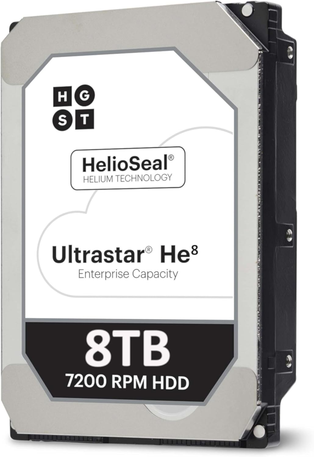 Hitachi 8TB HDD 7200 RPM 6Gb/s SATA - Renewed