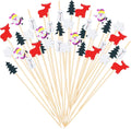 Christmas Cocktail Picks - Festive Food Decor