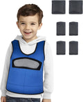 Compression Vest for Kids Small Navy Blue (Ages 2 to 4) - Calming Fit