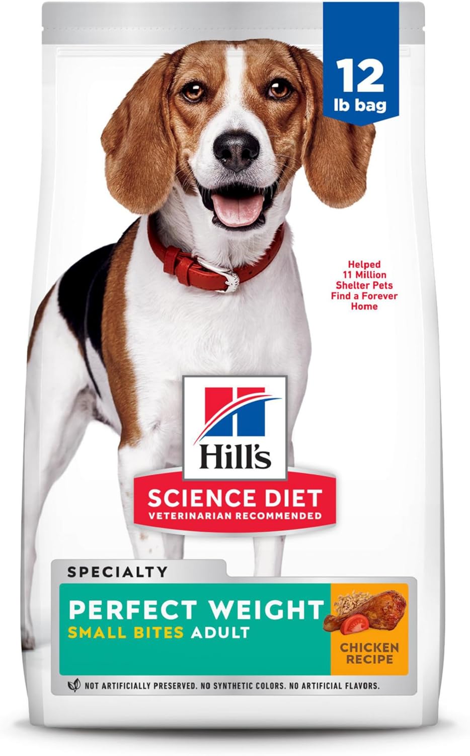 Hill's Science Diet Perfect Weight Dry Dog Food for Healthy Dogs