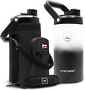 Insulated Water Bottle 64 oz - Double Vacuum Stainless Steel Jug