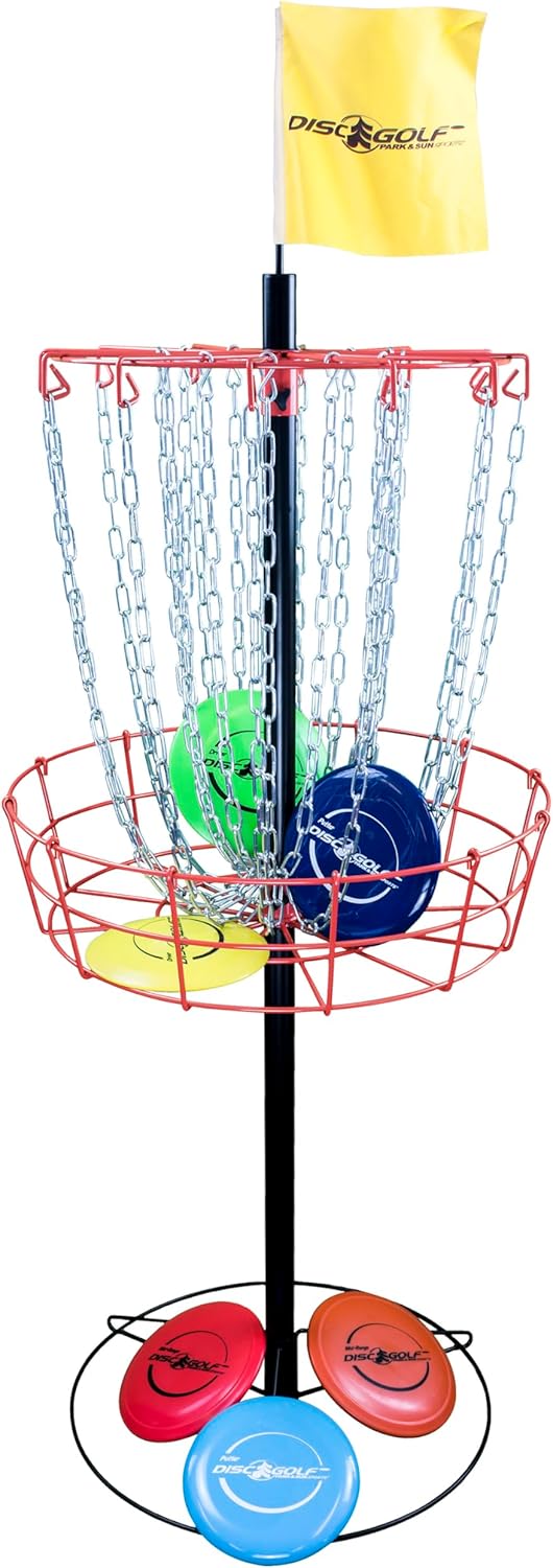 Portable Steel Disc Golf Goal - Park & Sun Sports