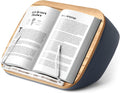 Lap Beanbag Book Stand Gray for Hands-Free Reading - Comfortable Lap