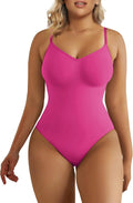 SHAPERX Women's Seamless Shapewear Bodysuit Tummy Control (Style FCZK)