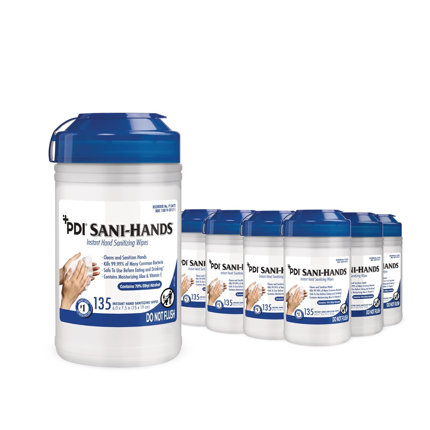 Sani-Hands Instant Hand Sanitizing Wipes for Effective Cleanliness