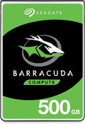 Seagate BarraCuda Mobile Hard Drive 500GB SATA 6Gb/s - Reliable Laptop