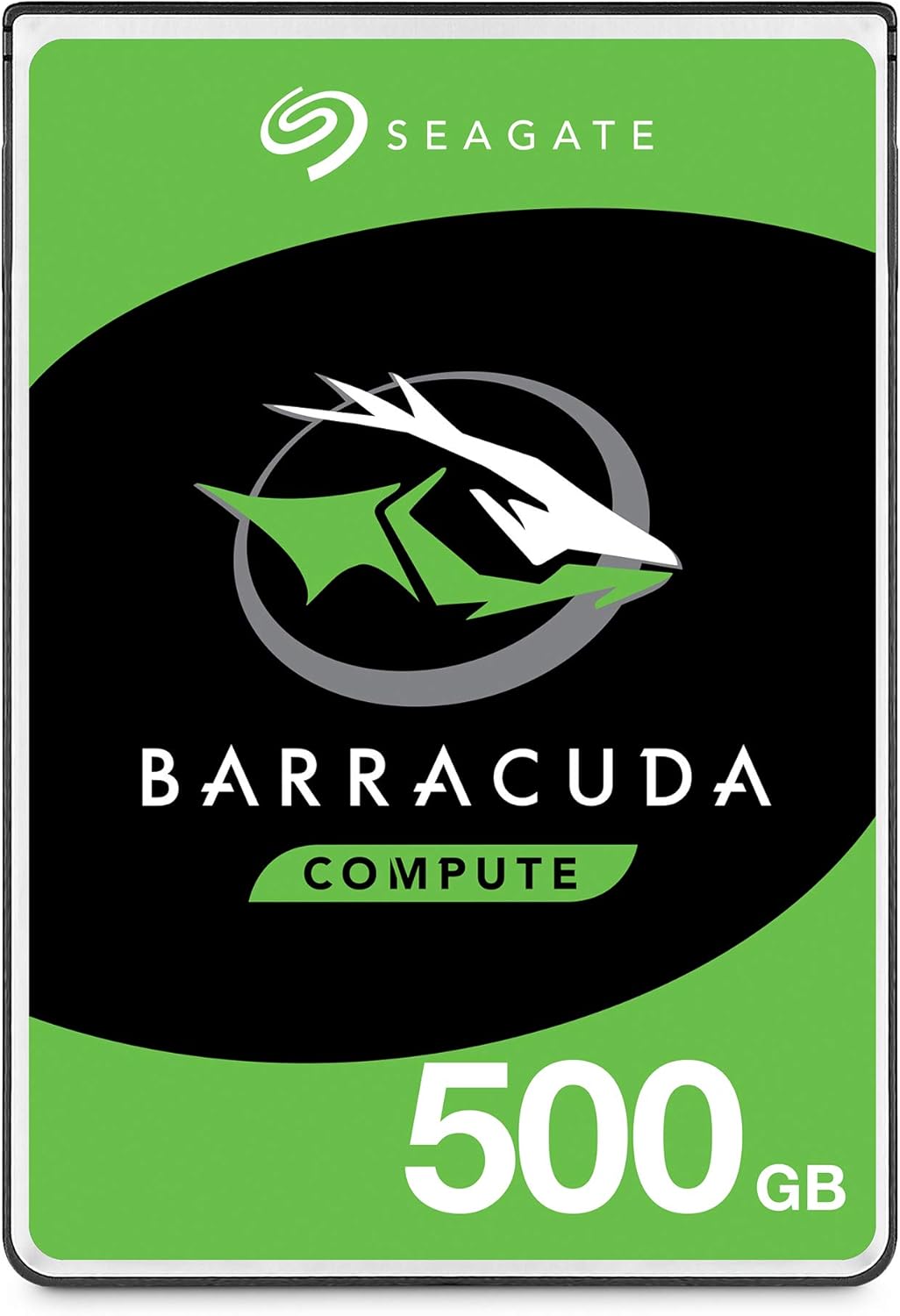 Seagate BarraCuda Mobile Hard Drive 500GB for Fast Storage