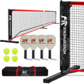 Portable Pickleball Net Set for Outdoor Games and Driveway Play