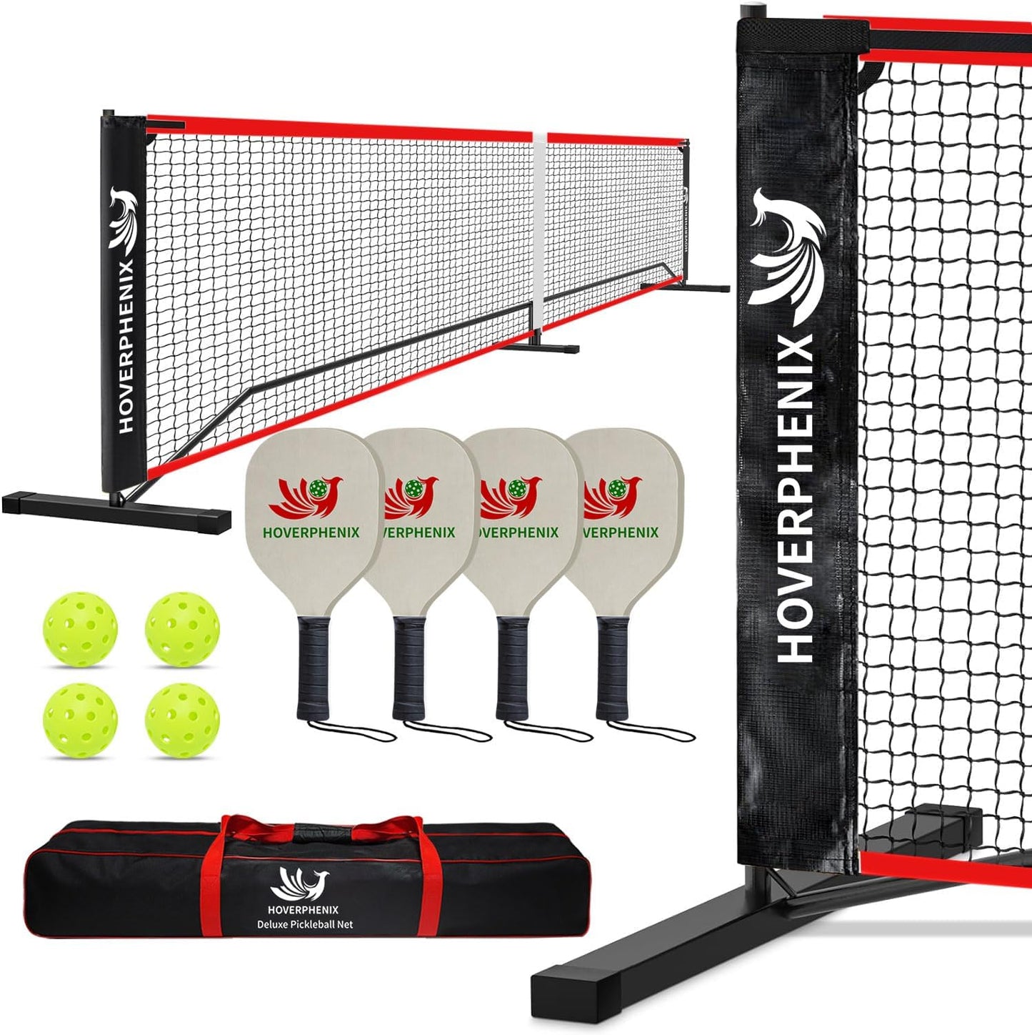 Portable Pickleball Net System for Driveway and Outdoor Fun