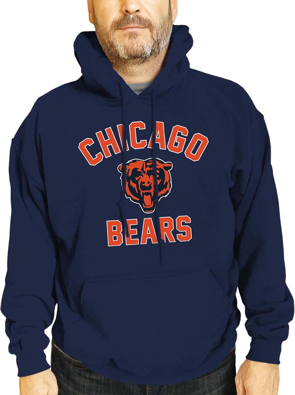 Chicago Bears Adult Gameday Hooded Sweatshirt for Fans