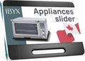 Ibyx Elegant Sliding Tray for Coffee Maker and Heavy Appliances - 21in