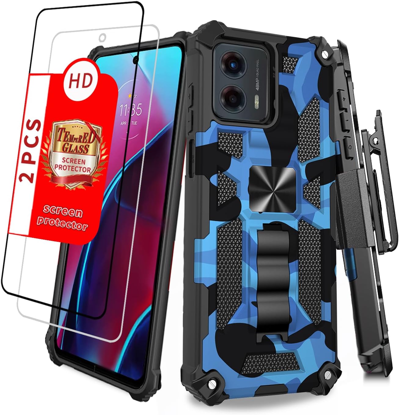 Military Grade Shockproof Phone Case for Moto G 5G 2023