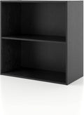 Apexa 2-Tier Cube Storage Organizer Shelves - Stackable Cube Bookcase