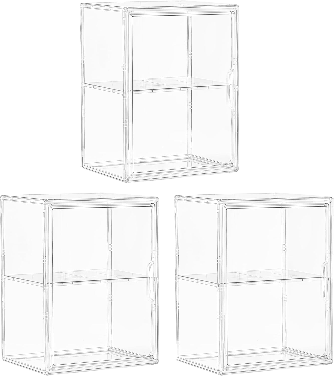Acrylic Display Case for Collectibles with Adjustable Layers