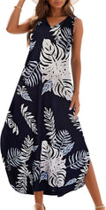 Zilcremo Women's Relaxed Fit Summer Dress for Everyday Wear