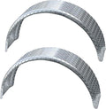 Tie Down Trailer Fenders Single Axle Diamond Plated - Durable Aluminum