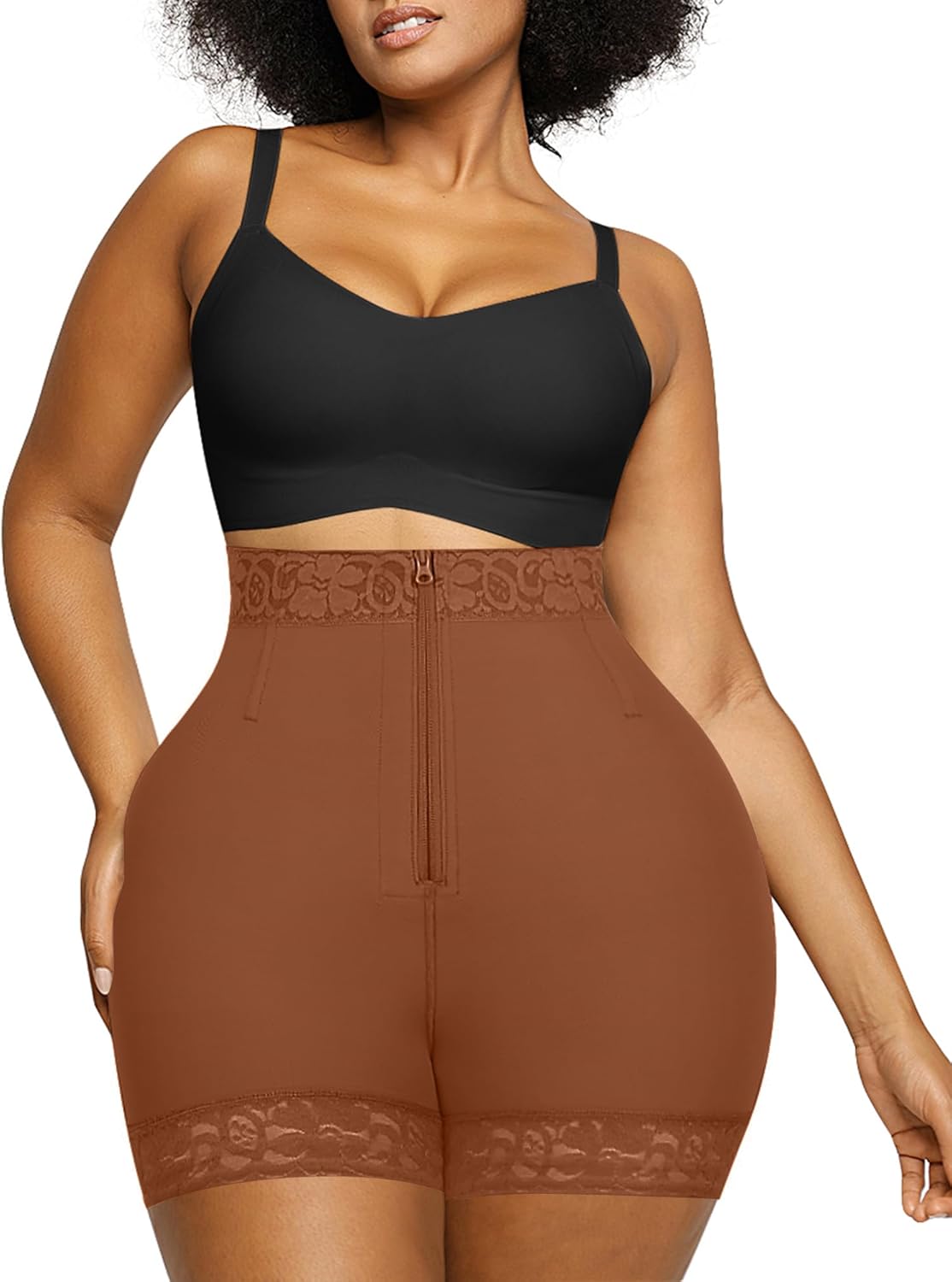SHAPELLX Butt Lifter Shapewear Tummy Control Shorts for Women