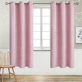 BGment Kids Blackout Curtains for Bedroom - Baby Pink