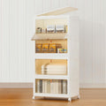 Plastic Storage Bins Organizer 92QT - Stackable Collapsible Storage