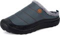 Unisex Fur-Lined Winter Slip On Slippers - Warm Indoor Outdoor
