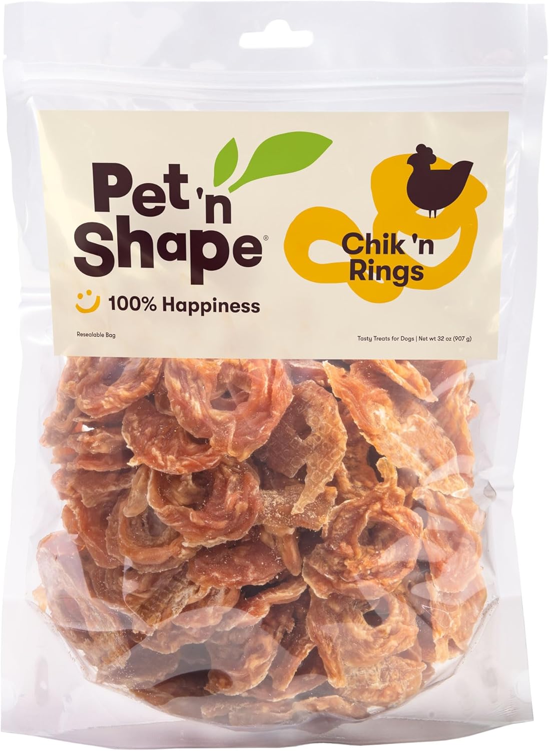 Pet 'n Shape Chik 'n Rings Natural Chicken Jerky Treats