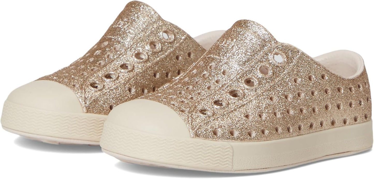 Native Shoes Unisex Jefferson Bio-Bling for Toddlers in Rock Salt