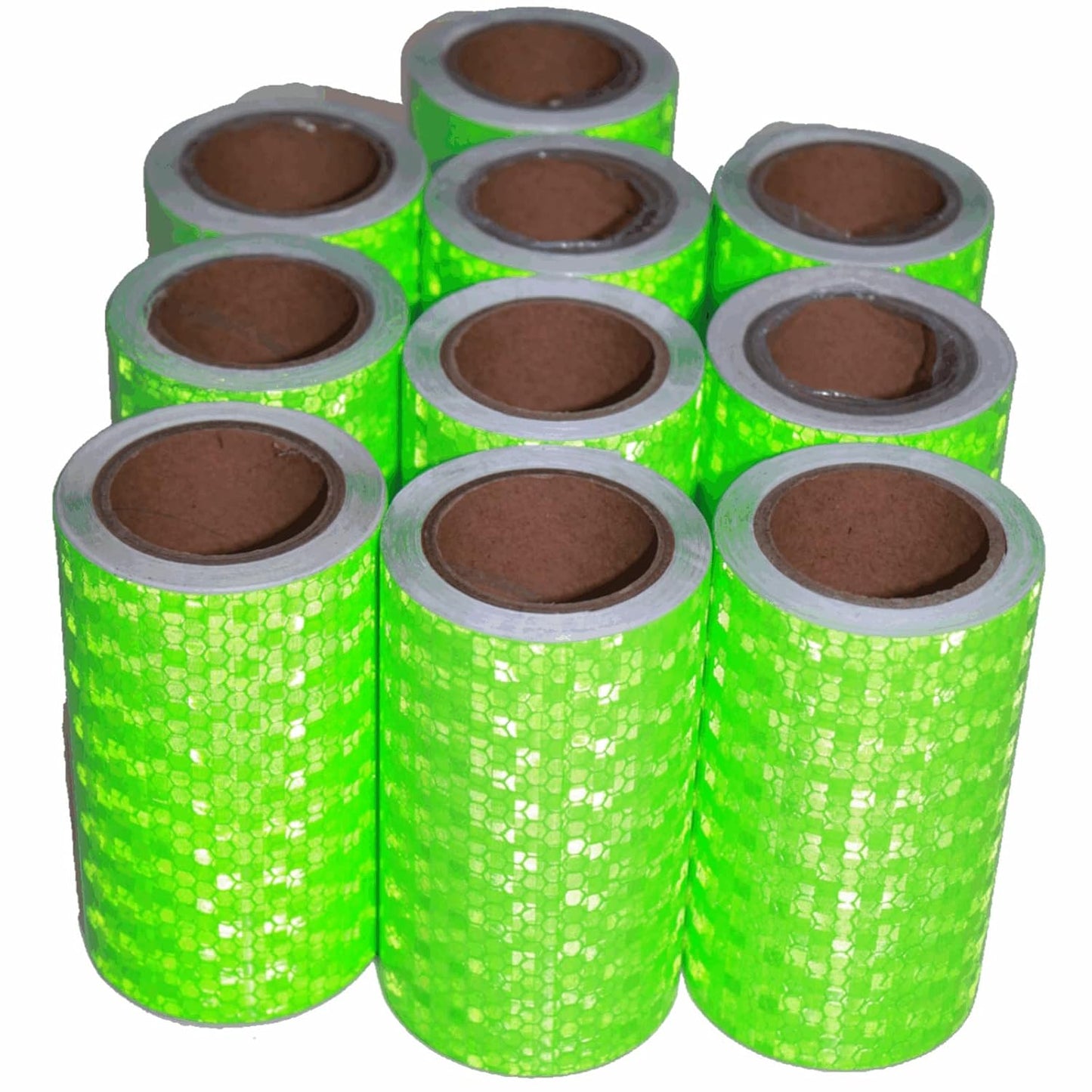 Green Reflective Tape for High Visibility Safety and Decoration
