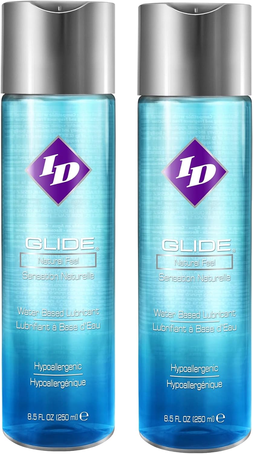 ID Glide 8.5oz - 2 Pack Water Based Personal Lubricant