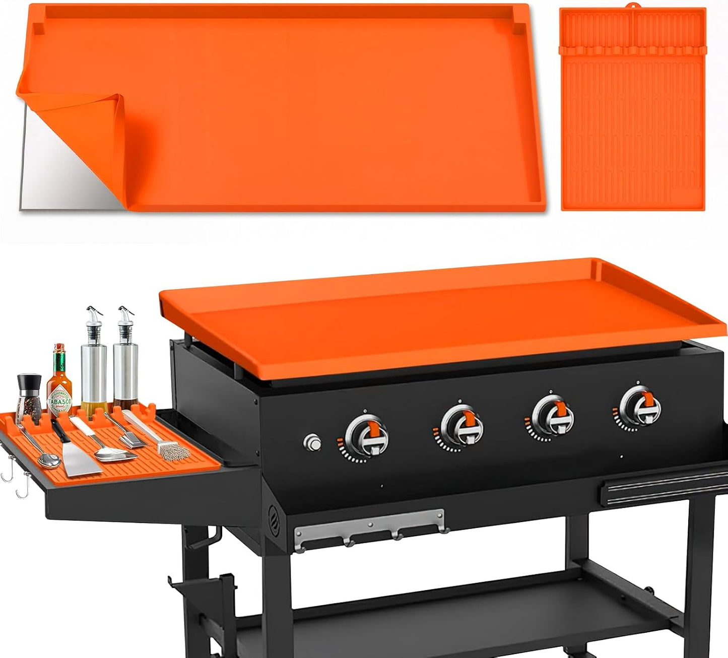 36in Blackstone Silicone Griddle Cover for Ultimate Protection