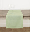 Solino Home Linen Table Runner 14 x 60 in Sage Green - Classic