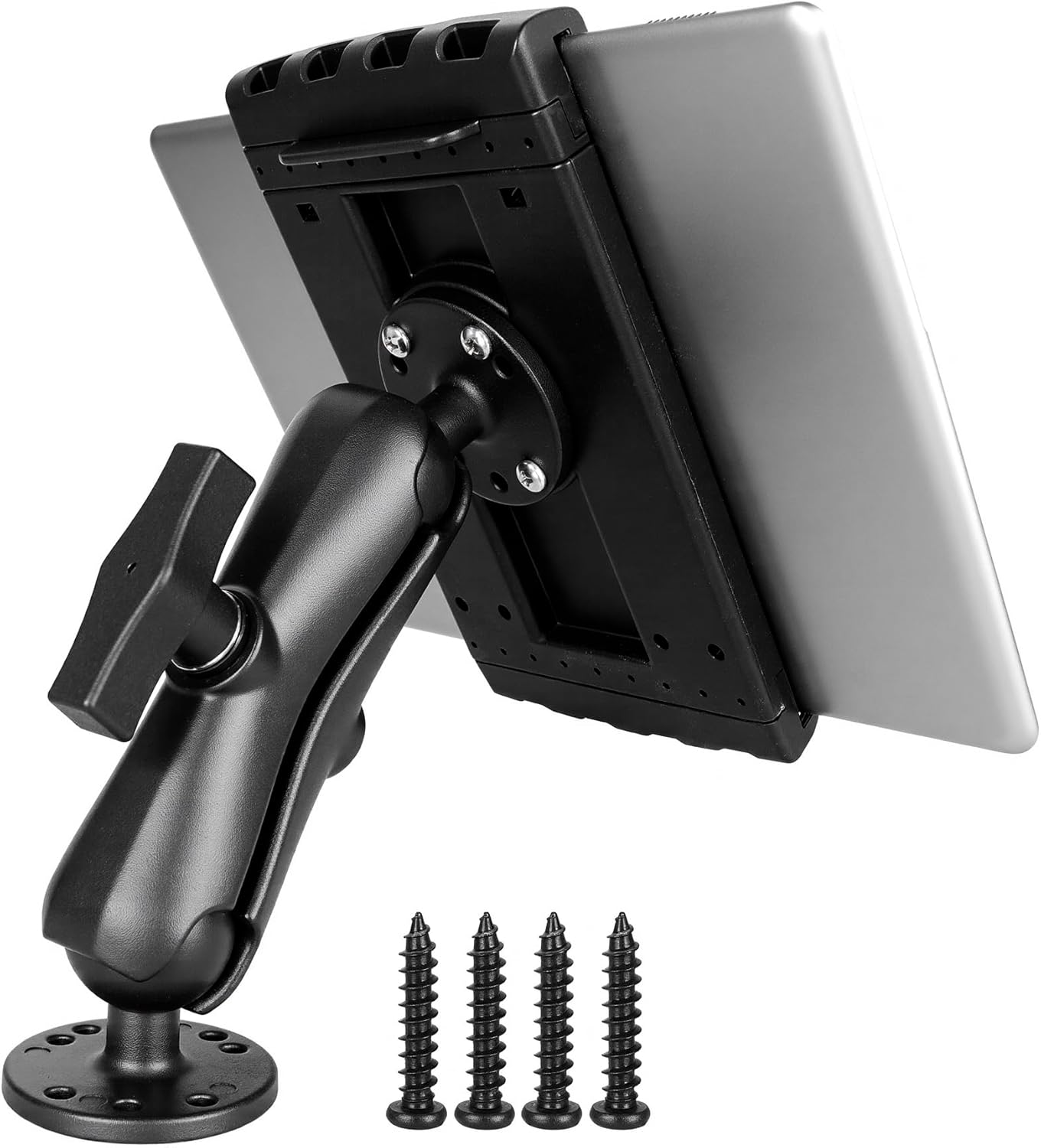 Aluminum Heavy Duty Shockproof Tablet Mount for Truck and Car