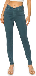 Everyday Garment-Dyed Skinny Jeans - Soft Stretchy High Rise