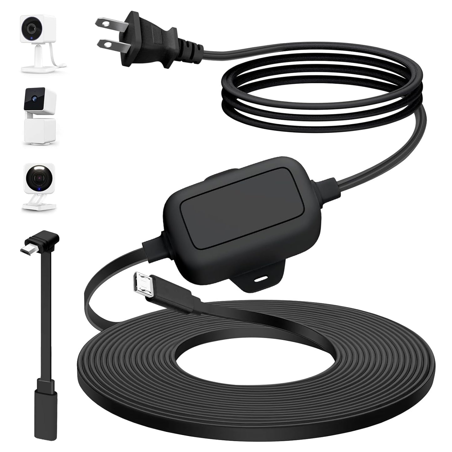 WYZE Cam Power Extension: Waterproof 30FT Cable
