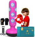 HUBE Inflatable Punching Bag for Kids 66 in - Fun Active Play