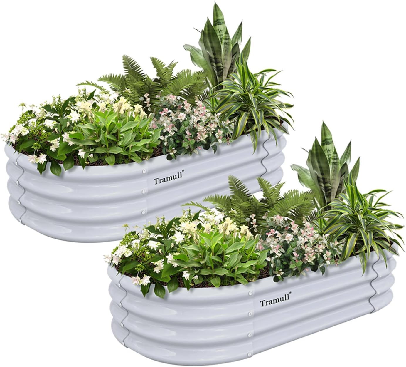 Galvanized Raised Garden Bed Kit for Outdoor Planting Needs