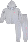 Champion Girls Tracksuit Set - Hoodie & Sweatpants for Kids