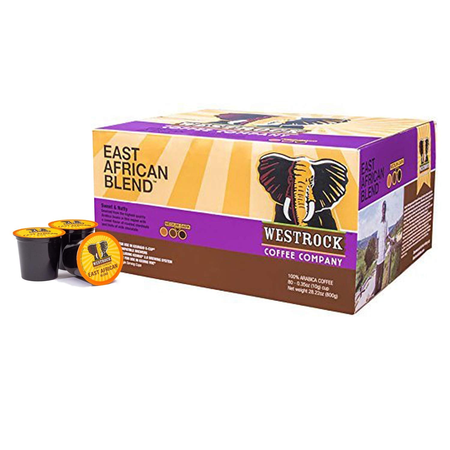 East African Blend Single Serve Coffee Cups for Rich Flavor
