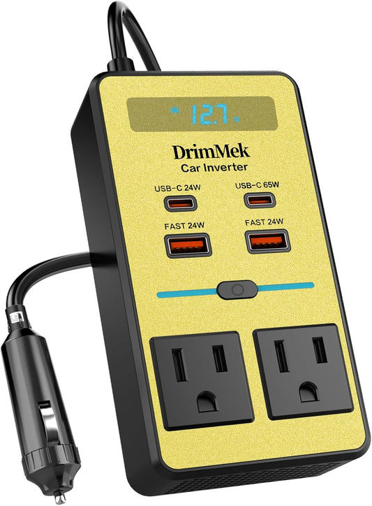 65W USB-C Fast Car Charger - DrimMek