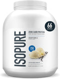 Isopure Zero Carb 100% Pure Whey Isolate Creamy Vanilla - Low Carb