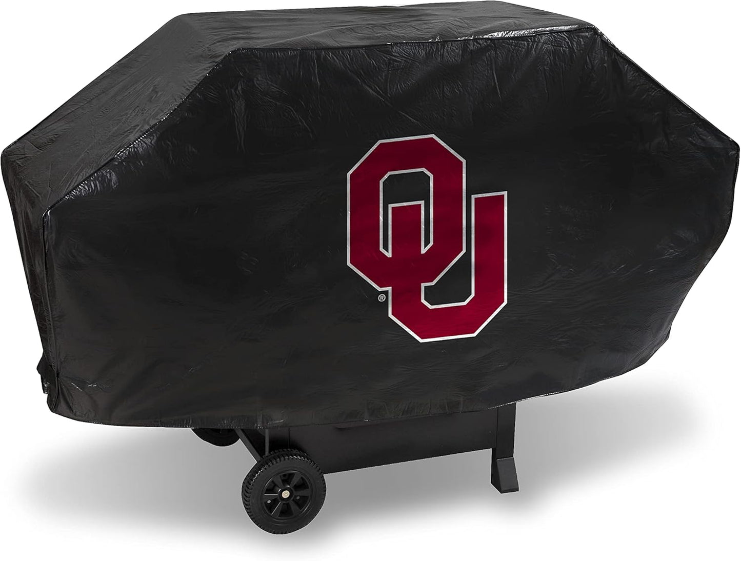 NCAA Deluxe Grill Cover - Heavy Duty Vinyl for Game Day Fun