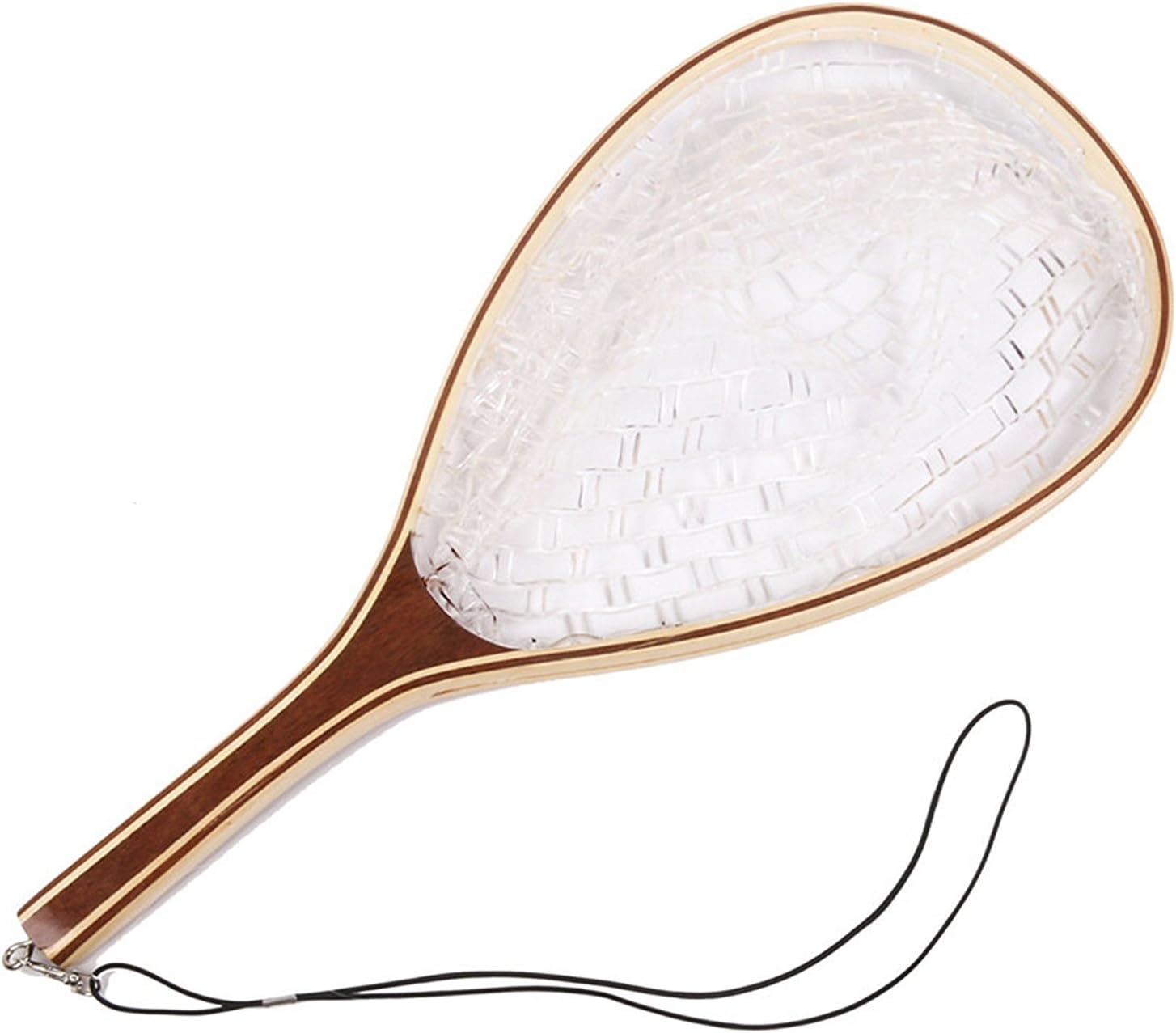 Trout Fishing Net - Soft Rubber Mesh, Lightweight