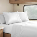 Clara Clark RV Queen Sheets 6 Piece Set - Luxury Short Queen Fit