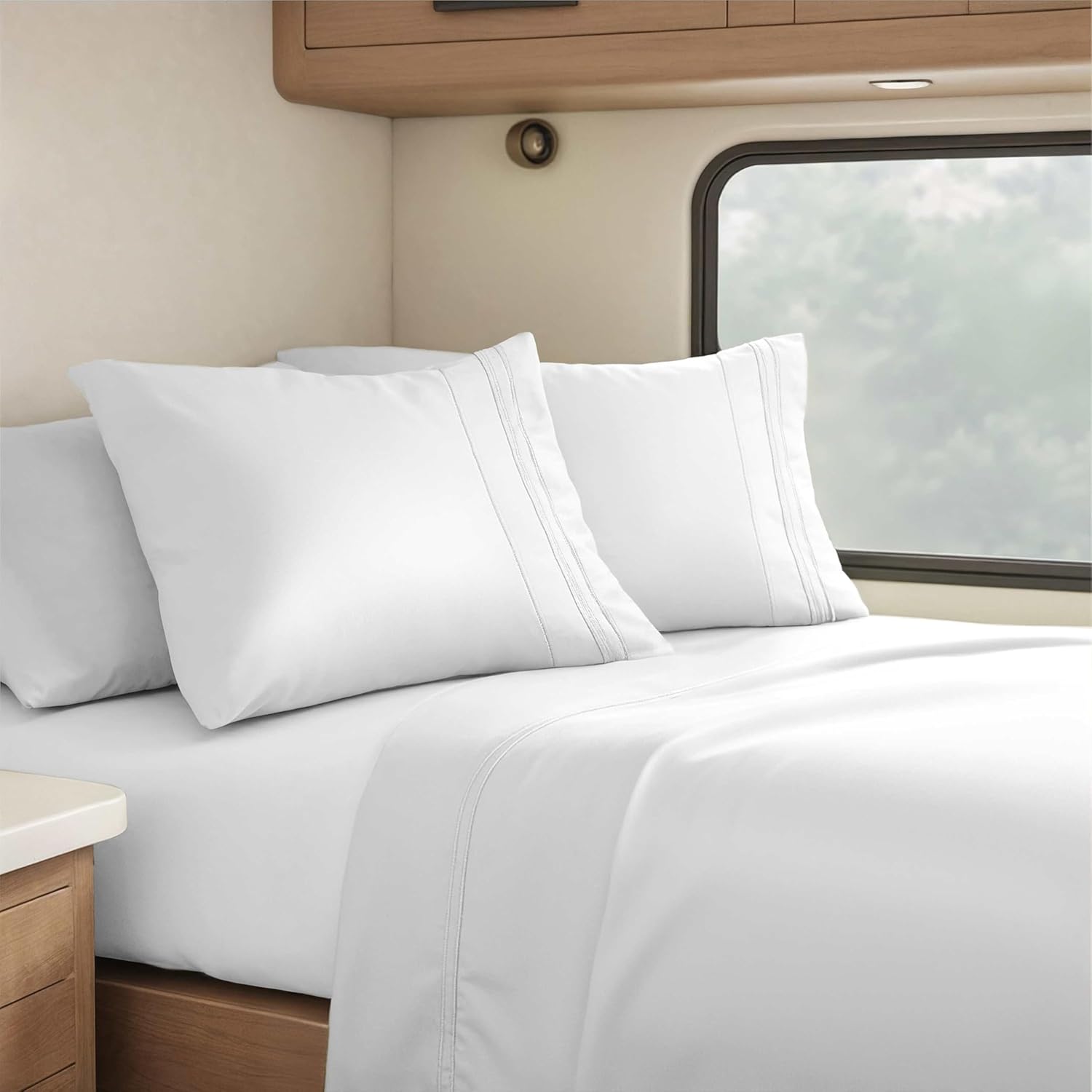 Clara Clark RV Queen Sheets Set for Ultimate Comfort and Luxury