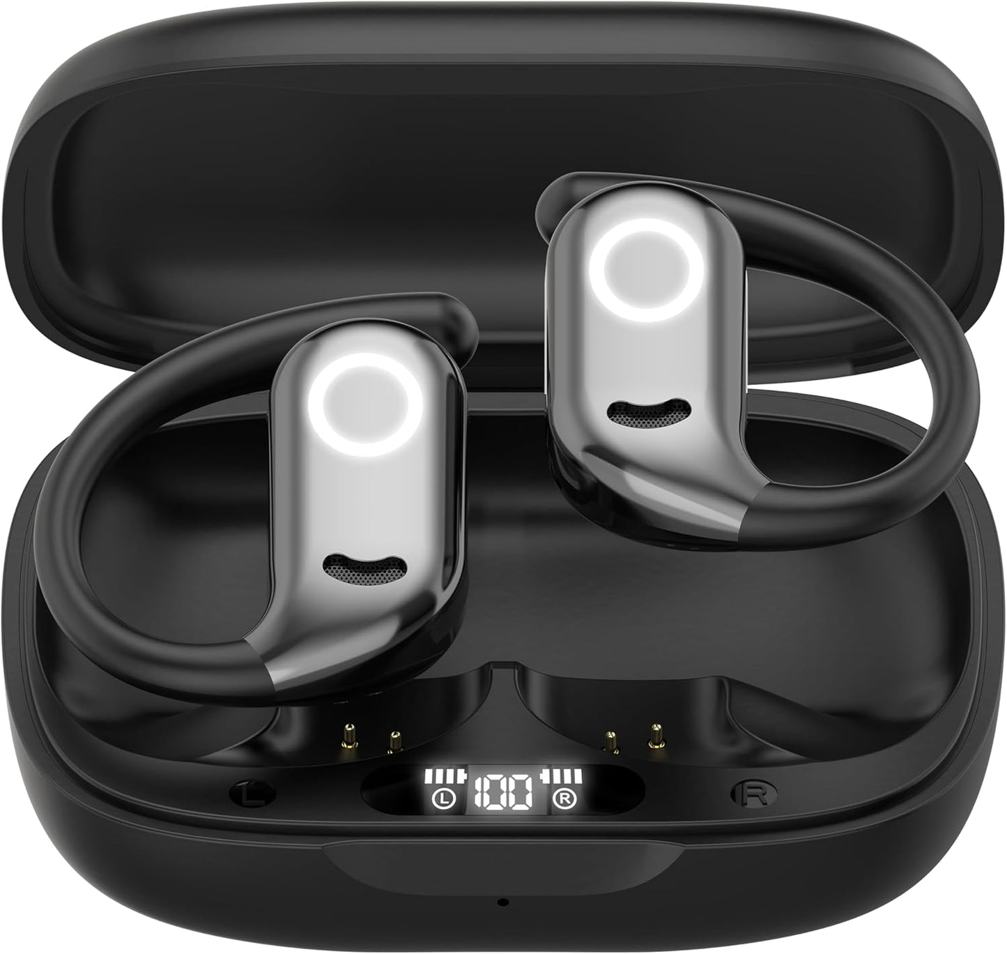 Merryking AI Translator Earbuds - Translate 144 Languages with HD Sound