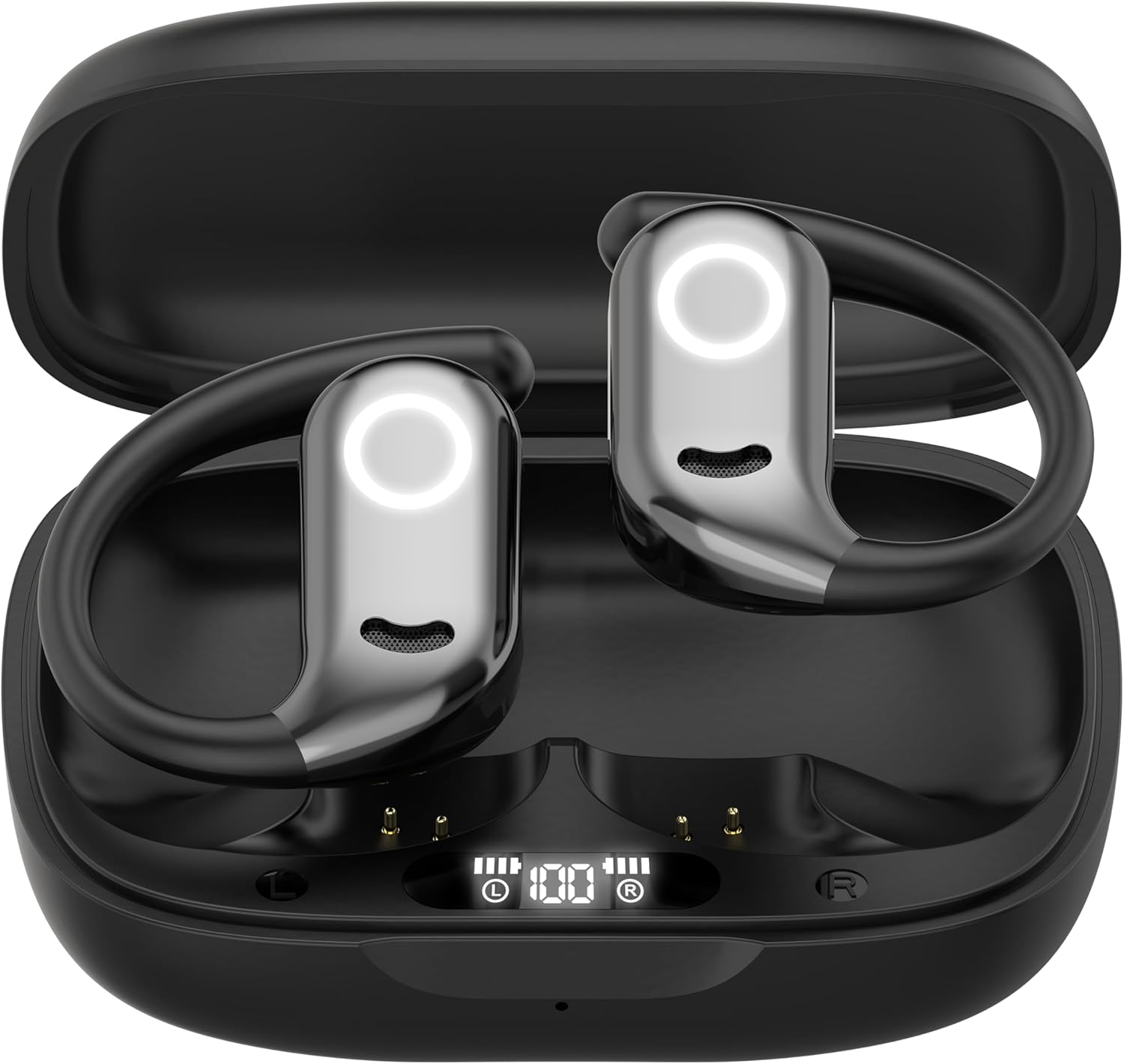 Merryking AI Translator Earbuds - Translate 144 Languages with HD Sound